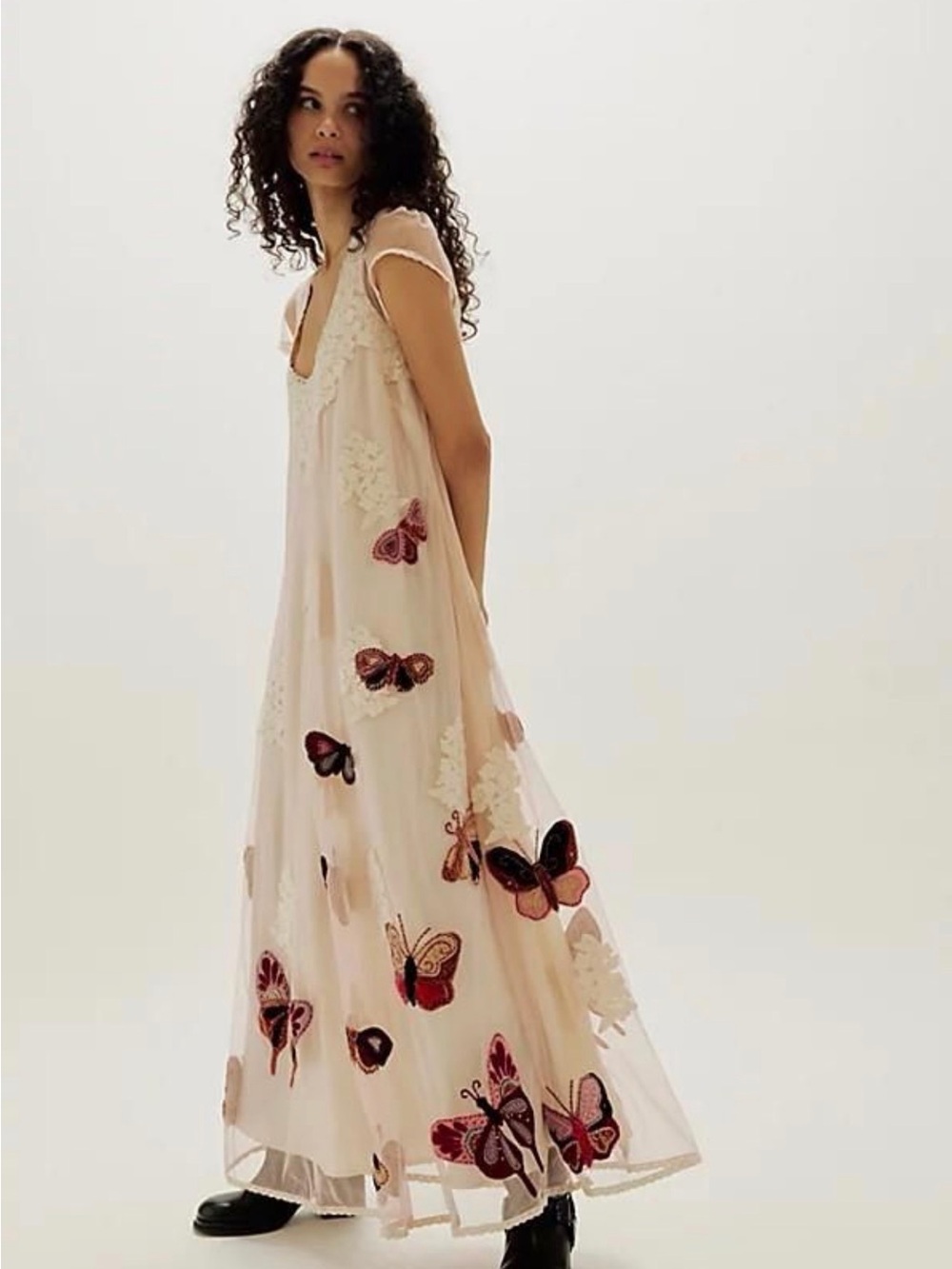 Free People Butterfly Grove Maxi Dress - CURRENT- Retail $500
Medium